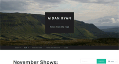 Desktop Screenshot of aidanryan.com
